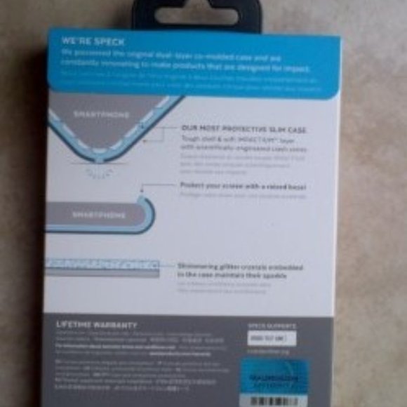 Speck Presidio grip+glitter iphone X and Xs case - Picture 2 of 2